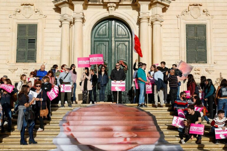 Malta govt backs down on abortion bill after protests
